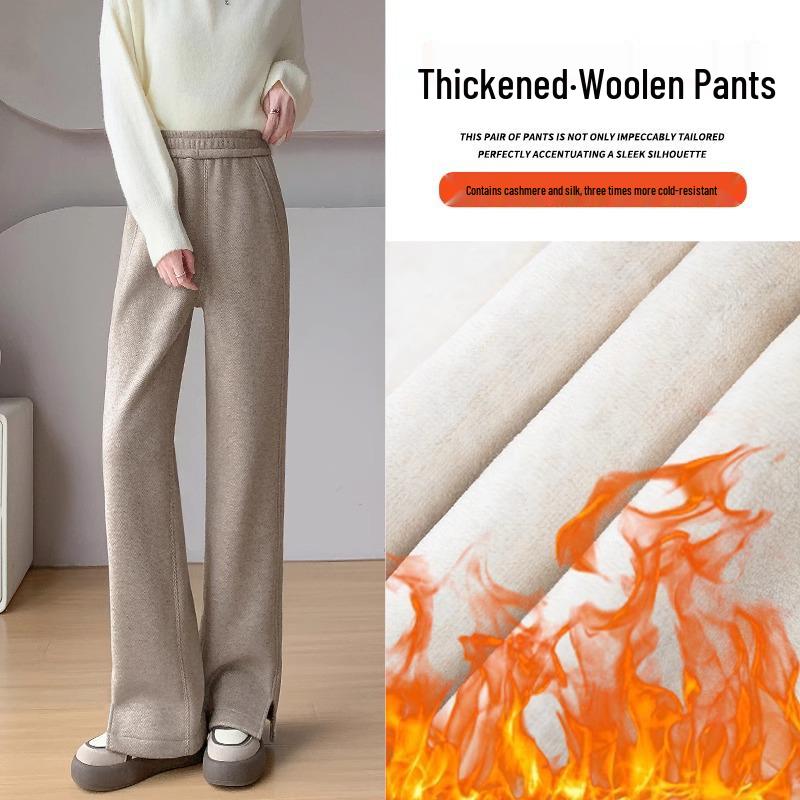 2024 Women s Wool-Silk Wide-Leg Pants: Autumn/Winter Velvet-Lined Straight-Leg Trousers XL (For 120-135 lbs)
2024 Women s Wool-Silk Wide-Leg Pants: Autumn/Winter Velvet-Lined Straight-Leg Trousers XL (For 120-135 lbs)