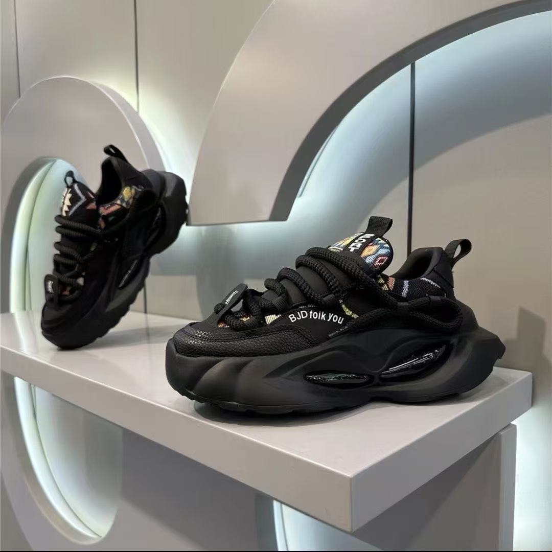 Trendy brand Guochao dad shoes spring new men s shoes fashion printing embroidery thick sole heightening sports and leisure shoes 39
Trendy brand Guochao dad shoes spring new men s shoes fashion printing embroidery thick sole heightening sports and leisure shoes 39