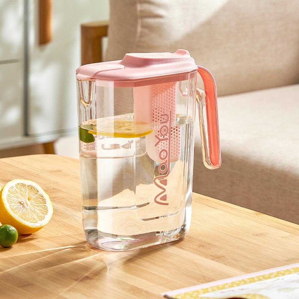 With Tea Strainer Water Bottle ABS Water Kettle New Iced Tea Pitcher for Coffee Juice рожевий
With Tea Strainer Water Bottle ABS Water Kettle New Iced Tea Pitcher for Coffee Juice рожевий