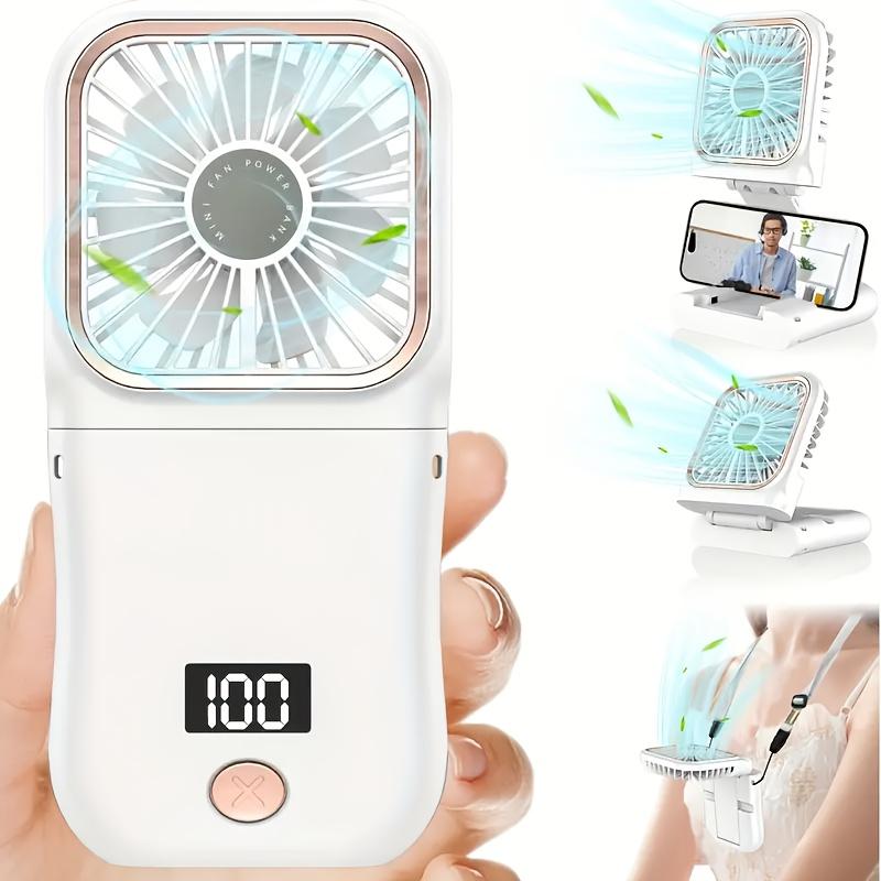 Складной подвесной шнурок, USB-перезаряжаемый, мини-портативный, 3 регулируемые скорости ветра, носимый, высокая скорость, литиевая батарея 3000 мАч, с кнопочным управлением белый
Складной подвесной шнурок, USB-перезаряжаемый, мини-портативный, 3 регулируемые скорости ветра, носимый, высокая скорость, литиевая батарея 3000 мАч, с кнопочным управлением белый