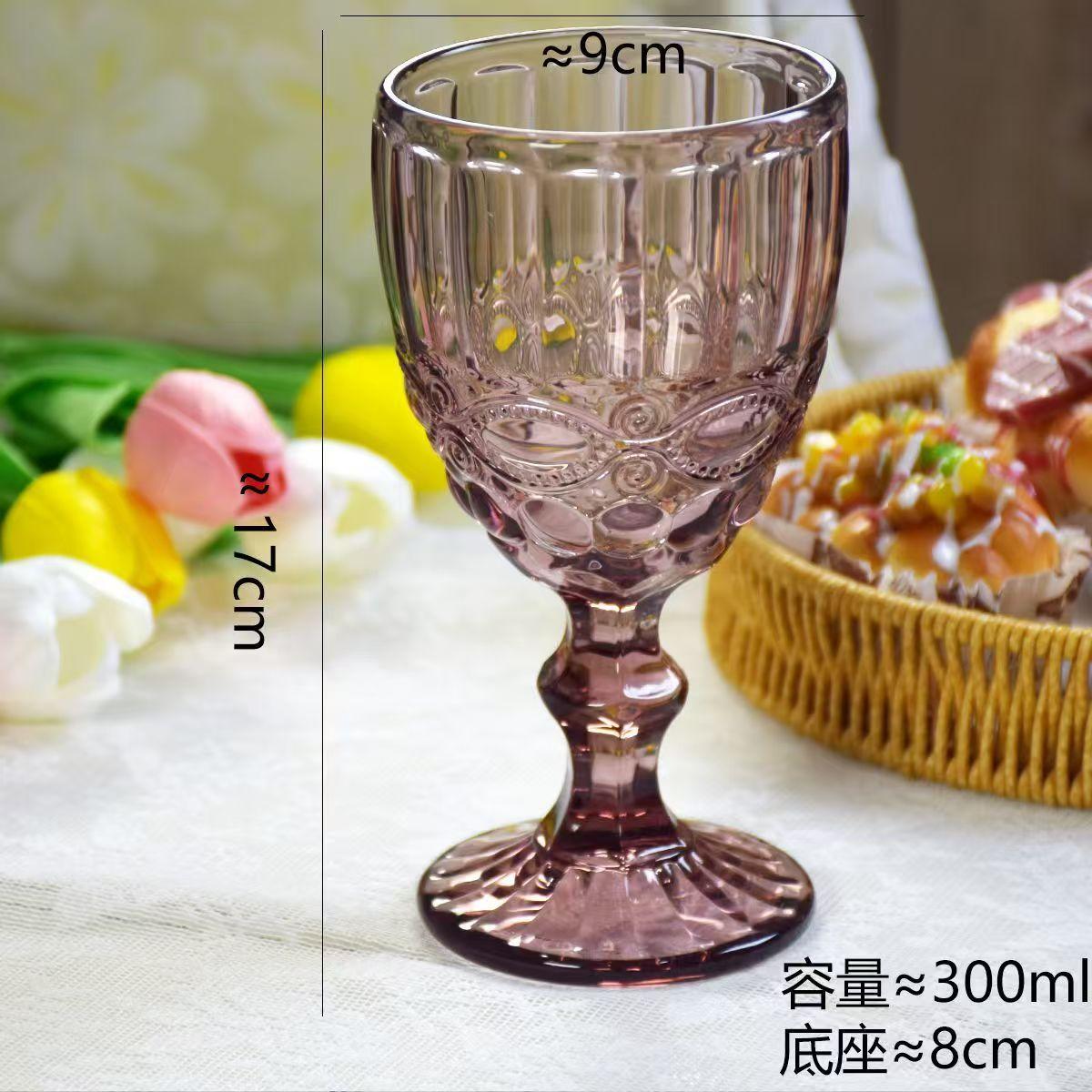 1PC European Style Glass Cup Vintage Embossed Petal Glass Carved Red Wine Juice Goblet 301-400ml фіолетовий
1PC European Style Glass Cup Vintage Embossed Petal Glass Carved Red Wine Juice Goblet 301-400ml фіолетовий