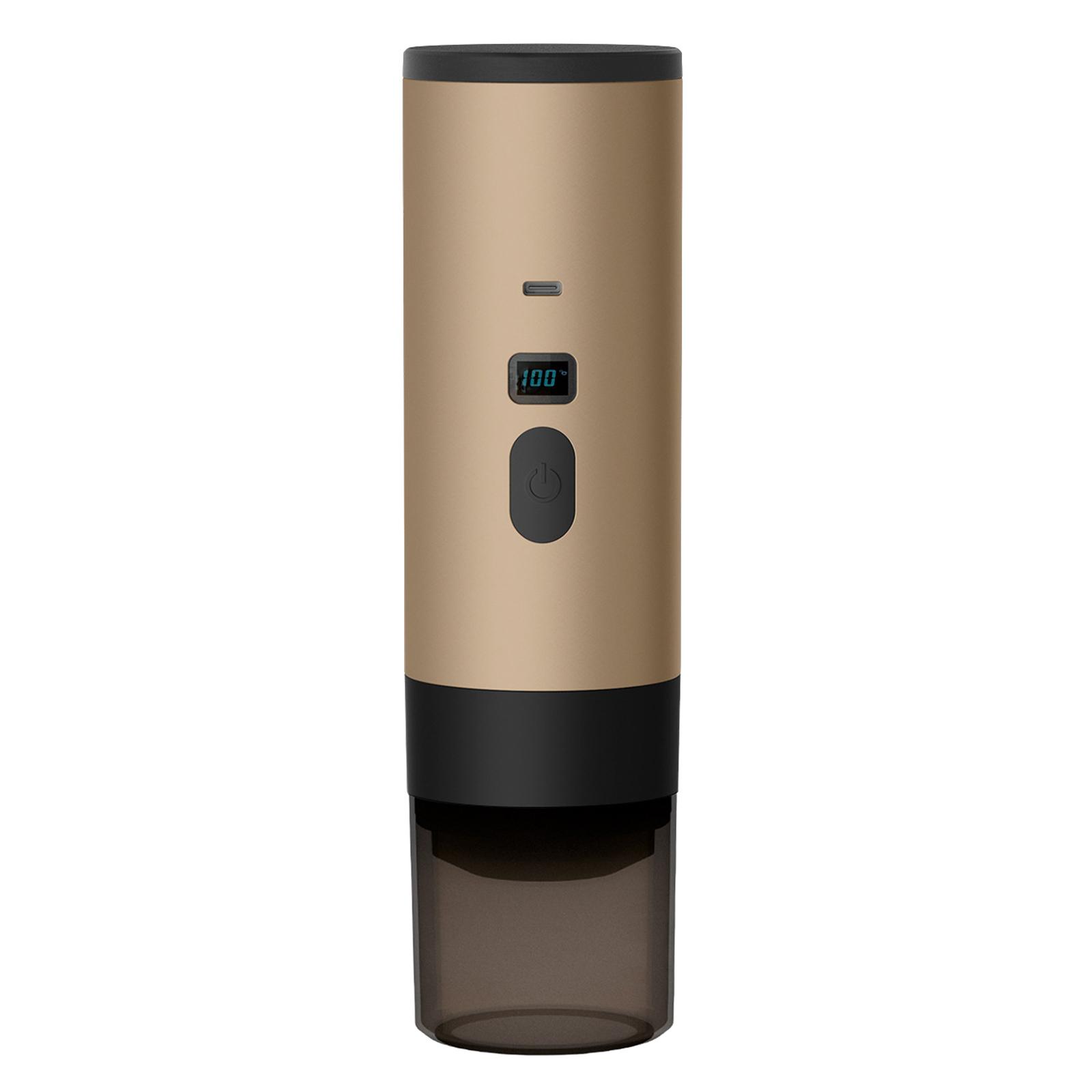 Electric Capsule Coffee Machine USB-C Charging Cordless Espresso Pot Heating Pump Press Coffee Maker for Travel and Car шампанського
Electric Capsule Coffee Machine USB-C Charging Cordless Espresso Pot Heating Pump Press Coffee Maker for Travel and Car шампанського