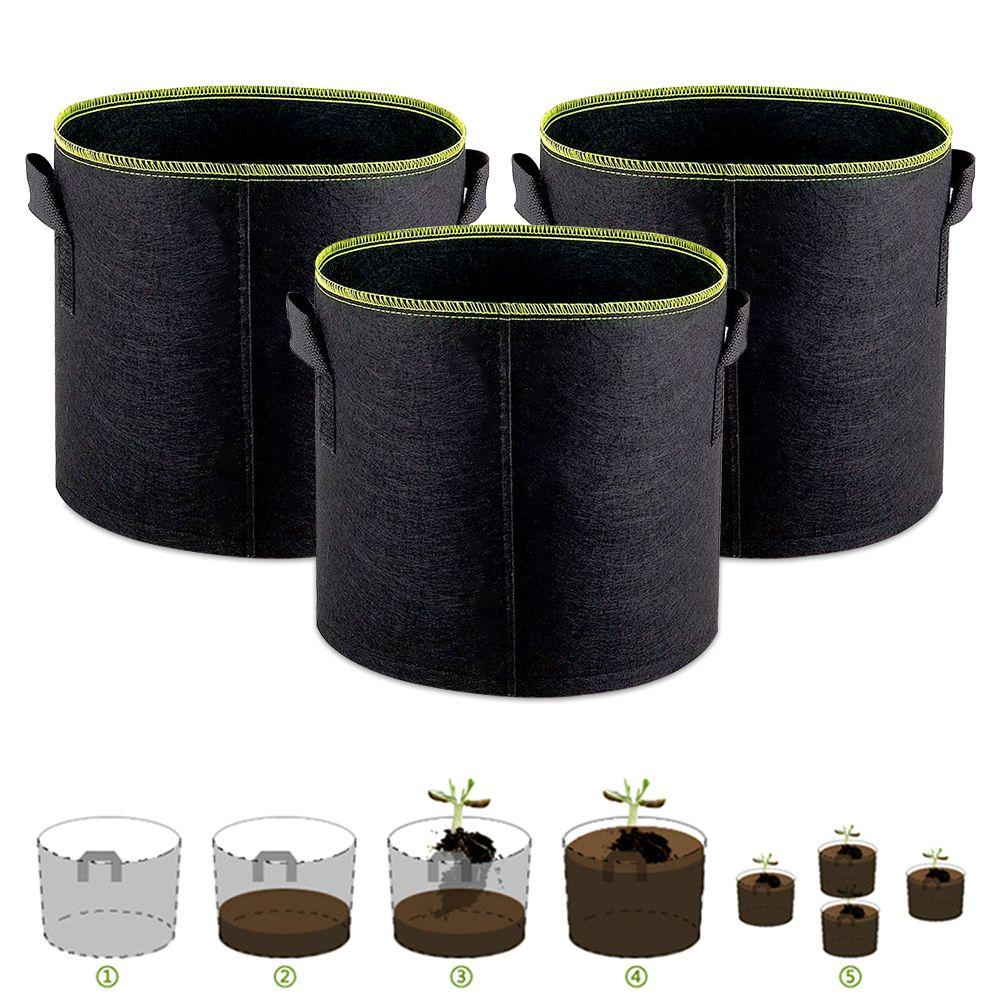 Seed Farm Vegetable Basket Potato 5/7/10 Gallon Flower Pot Felt Plant Grow Bag 3 Gallon
Seed Farm Vegetable Basket Potato 5/7/10 Gallon Flower Pot Felt Plant Grow Bag 3 Gallon