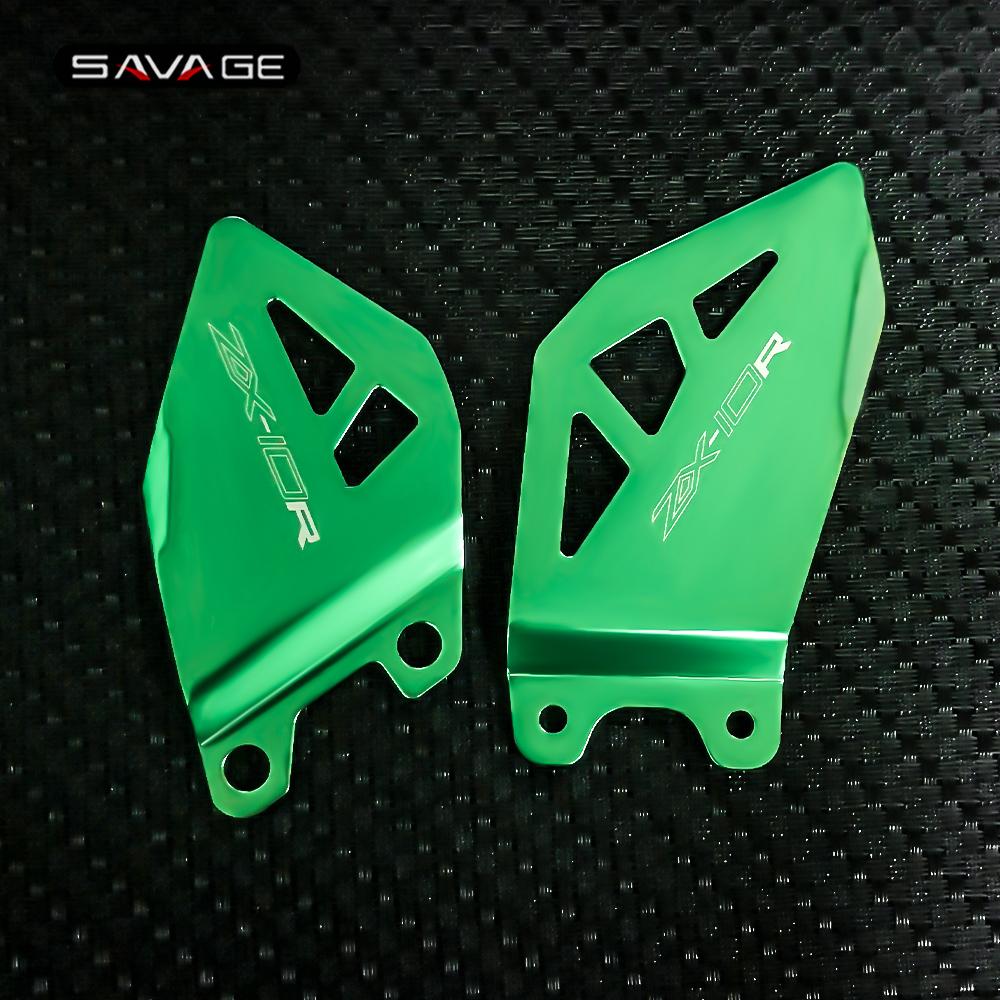 Foot Peg Heel Plates Guard For KAWASAKI ZX10R ZX10RR 2011-2022 19 18 Motorcycle ZX-10R ZX-10RR Footrest Hanger Pedal
Foot Peg Heel Plates Guard For KAWASAKI ZX10R ZX10RR 2011-2022 19 18 Motorcycle ZX-10R ZX-10RR Footrest Hanger Pedal