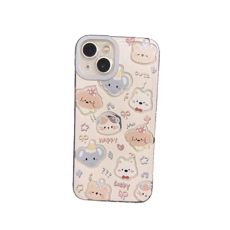 Cute Animal Cartoon Phone Case for iPhone 12 to 16 Pro Max iPhone 16 Pro Max
Cute Animal Cartoon Phone Case for iPhone 12 to 16 Pro Max iPhone 16 Pro Max