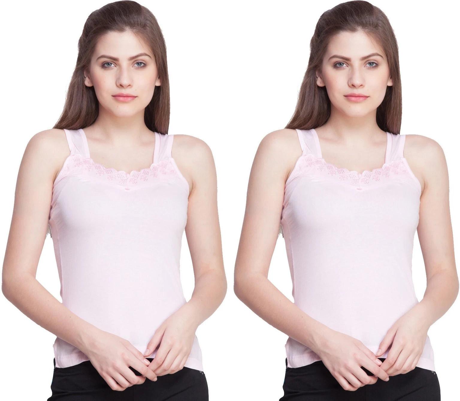 Premium Cotton Regular Fit Camisole for Women - Pack of 2 S светло-розовый
Premium Cotton Regular Fit Camisole for Women - Pack of 2 S светло-розовый