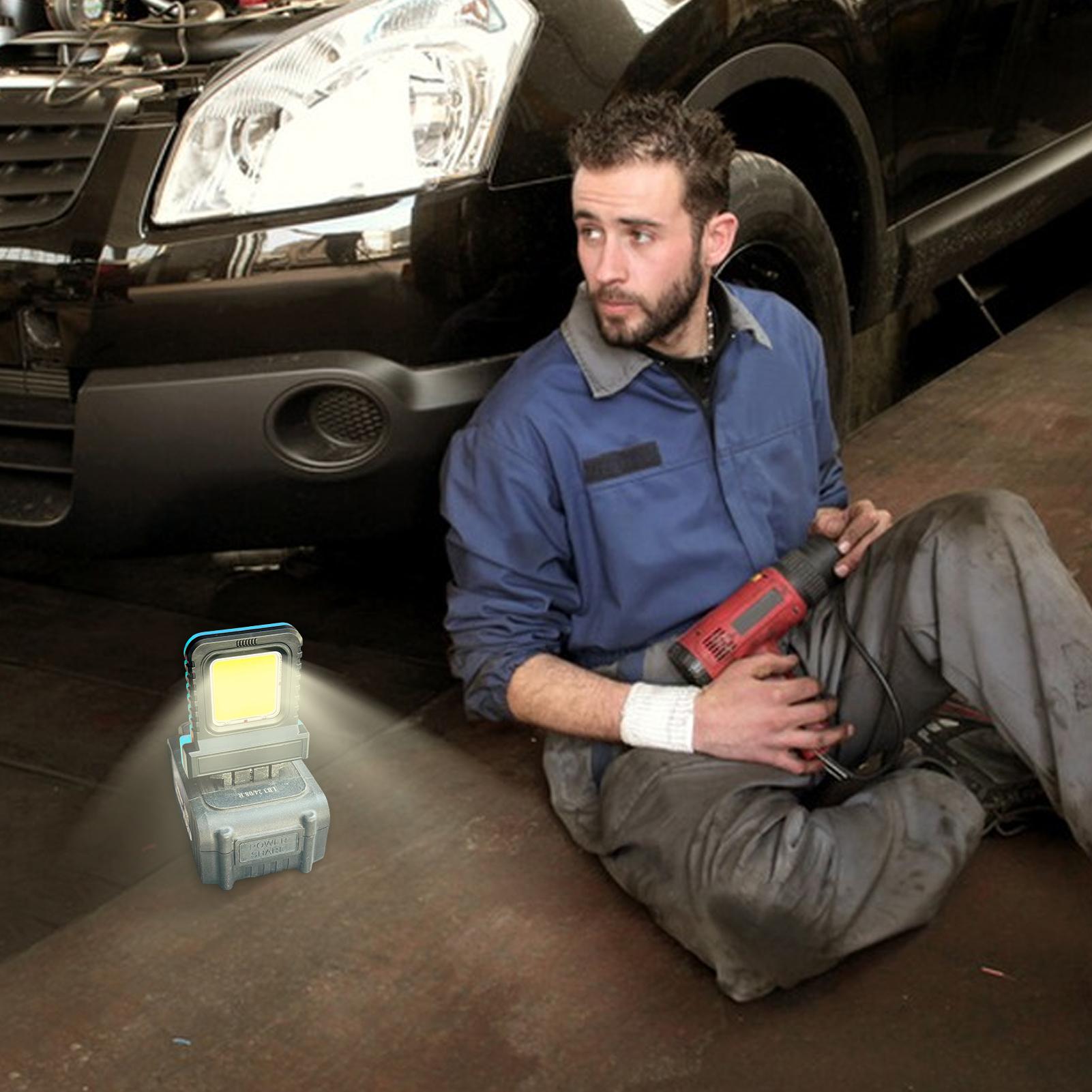 Work Lights For Garage 21V Adjustable LED Flood Lighting Super Bright Spotlight For Garage Car Repair Camping Fishing China Mainland
Work Lights For Garage 21V Adjustable LED Flood Lighting Super Bright Spotlight For Garage Car Repair Camping Fishing China Mainland