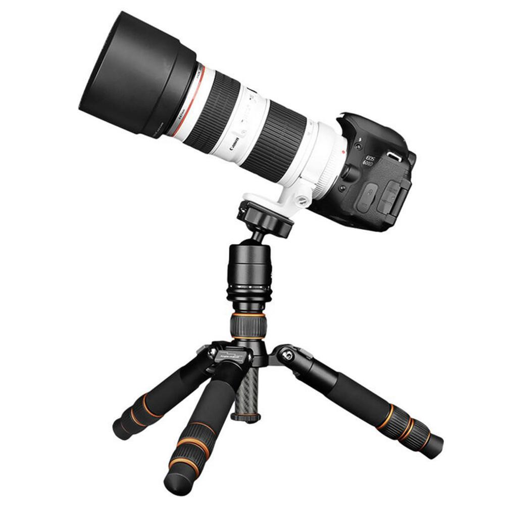 QZSD 8KG Max Load Carbon Fiber Mini Tripod with 360 Degree Rotating Ball Head for DSLR Cameras Type A
QZSD 8KG Max Load Carbon Fiber Mini Tripod with 360 Degree Rotating Ball Head for DSLR Cameras Type A