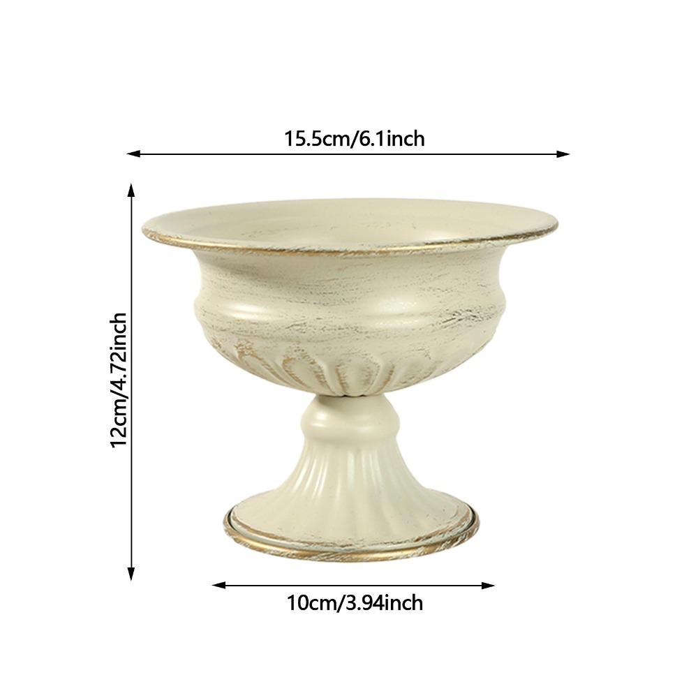 Vintage Metal Flower Pot White Multipurpose Urn Vase Flower Pot Decorative Vase Wedding Party Birthday Decorative
Vintage Metal Flower Pot White Multipurpose Urn Vase Flower Pot Decorative Vase Wedding Party Birthday Decorative