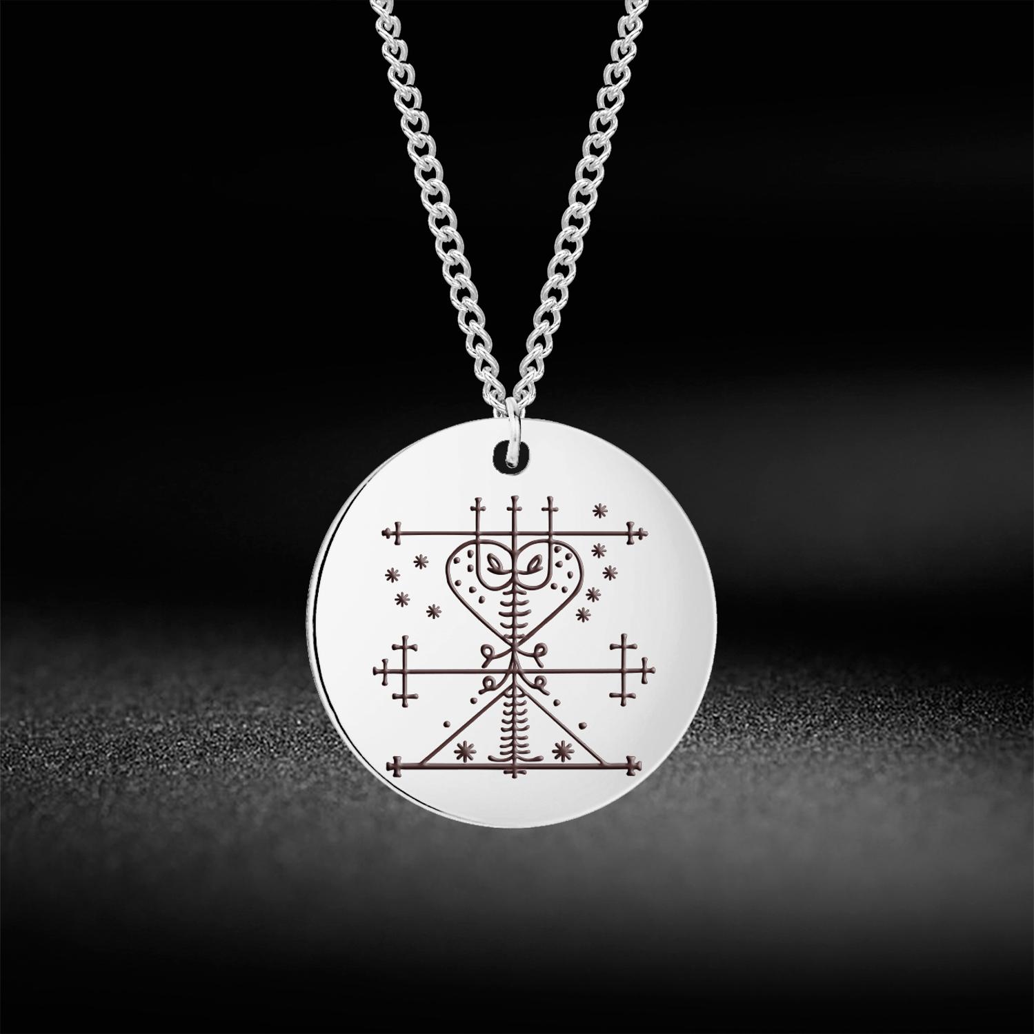 My Shape Maman Brigitte Pendant Necklace for Women Men Choker Stainless Steel Link Chain Voodoo Lwa Necklaces Religious Jewelry 60cm
My Shape Maman Brigitte Pendant Necklace for Women Men Choker Stainless Steel Link Chain Voodoo Lwa Necklaces Religious Jewelry 60cm