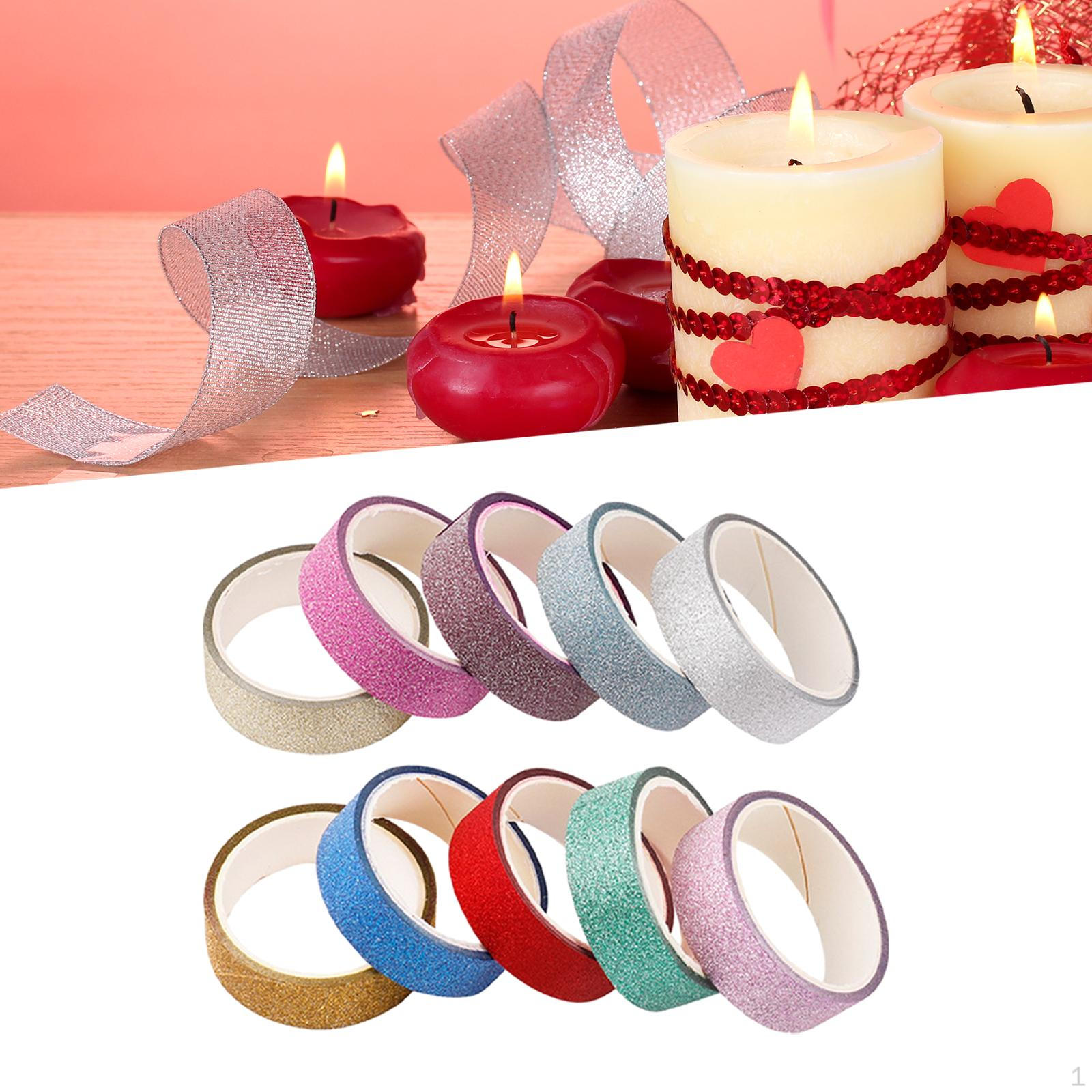 10 шт. ленты ко Дню святого Валентина, блестящая лента, декоративная оберточная маска для рукоделия Glitter
10 шт. ленты ко Дню святого Валентина, блестящая лента, декоративная оберточная маска для рукоделия Glitter