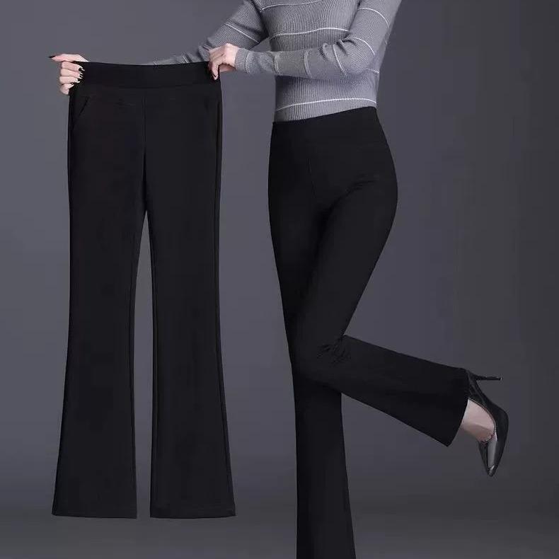 Winter Warm High-Waisted Flared Pants for Women, Plus Size, Straight Leg, Casual Suit for Spring and Autumn 2024 4XL
Winter Warm High-Waisted Flared Pants for Women, Plus Size, Straight Leg, Casual Suit for Spring and Autumn 2024 4XL