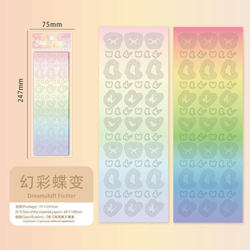2pcs/lot Kawaii Stationery Stickers Colorful Star Track Ring Collection Diary Planner Decorative Stickers Scrapbooking Craft
2pcs/lot Kawaii Stationery Stickers Colorful Star Track Ring Collection Diary Planner Decorative Stickers Scrapbooking Craft