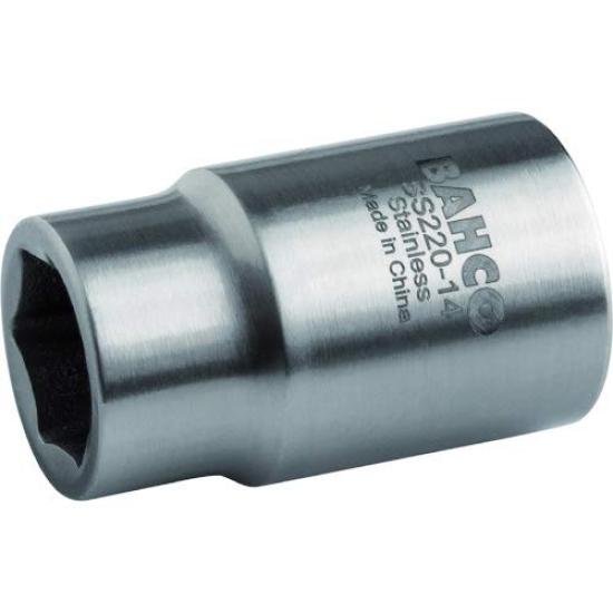Bahco Stainless Steel Hex inch 12mm Socket, 1/4 Drive, Size, SS210-12
Bahco Stainless Steel Hex inch 12mm Socket, 1/4 Drive, Size, SS210-12