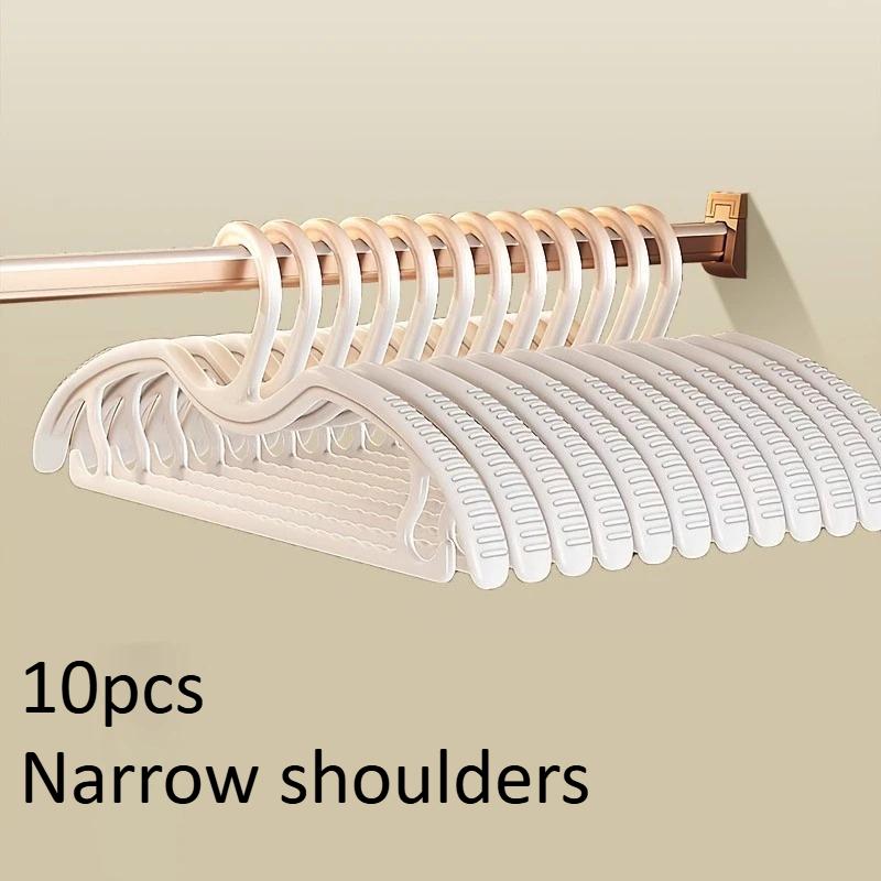 10pcs Wide Shoulder Hangers Short Neck Non-Slip Mark-Free Space Saving Closet Organizer for Home Dorm Wardrobe Garment
10pcs Wide Shoulder Hangers Short Neck Non-Slip Mark-Free Space Saving Closet Organizer for Home Dorm Wardrobe Garment