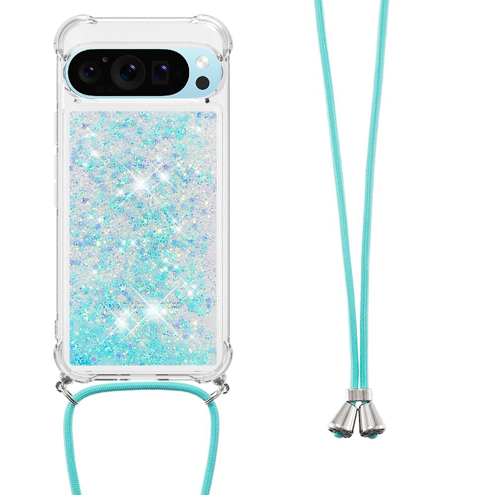 For Google Pixel 9/Pixel 9 Pro TPU Case Quicksand Design Phone Cover with Lanyard Blue/Pentagram
For Google Pixel 9/Pixel 9 Pro TPU Case Quicksand Design Phone Cover with Lanyard Blue/Pentagram