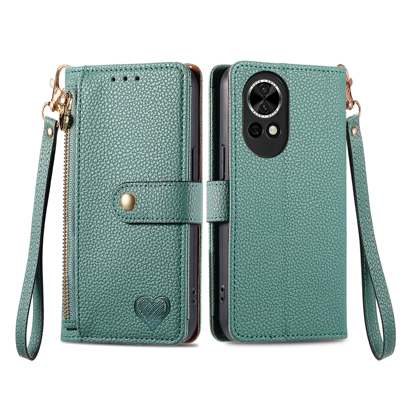 For Huawei nova 13 5G Case RFID Blocking Zipper Pocket Leather Wallet Phone Cover with Strap Red
For Huawei nova 13 5G Case RFID Blocking Zipper Pocket Leather Wallet Phone Cover with Strap Red