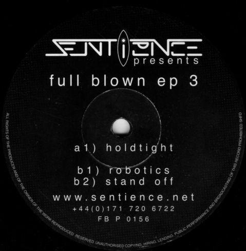 12inch Record NICK SENTIENCE - Full Blown EP 3 FBP0156 Fullblown Recor 1999 UK Dance & Electronica Used
12inch Record NICK SENTIENCE - Full Blown EP 3 FBP0156 Fullblown Recor 1999 UK Dance & Electronica Used