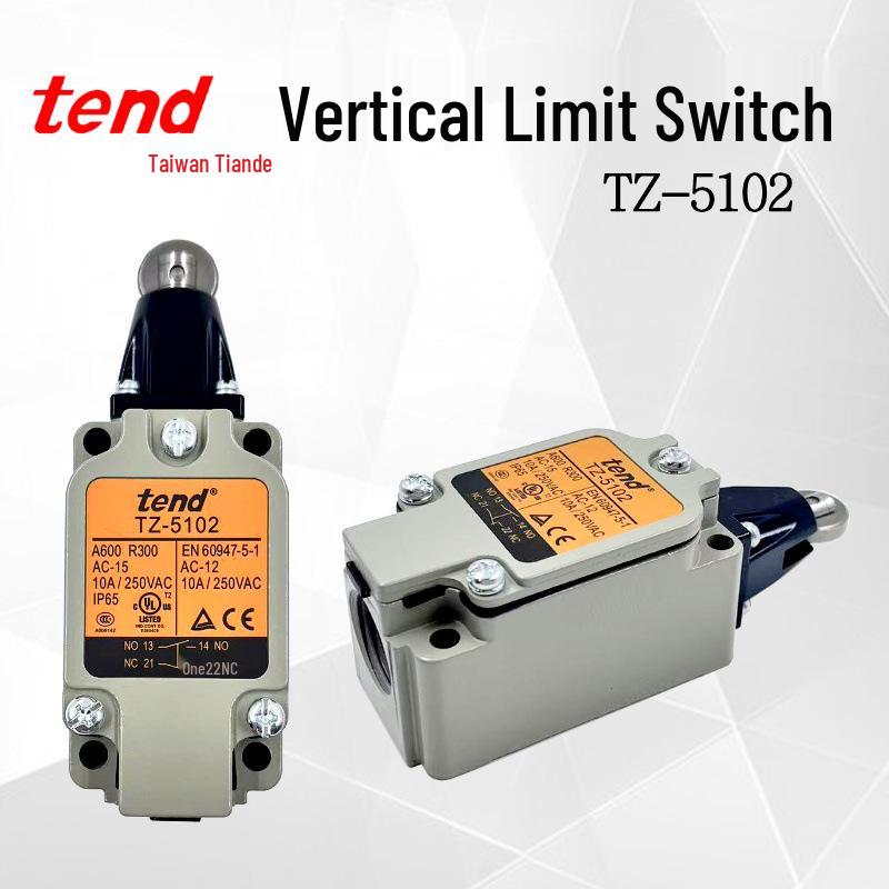 Taiwan Tiande TZ-5102 Original Limit Switch, 10A 250VAC
Taiwan Tiande TZ-5102 Original Limit Switch, 10A 250VAC