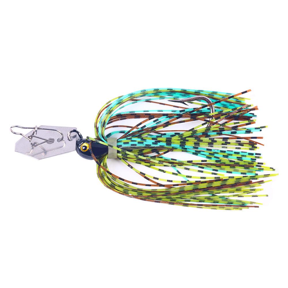 Bearded Man Soft Bait Spinner Lure: 10.8g Rotating Sea Fishing Hook with Anti-Snag Bass Lead Head and Water Baffle.
Bearded Man Soft Bait Spinner Lure: 10.8g Rotating Sea Fishing Hook with Anti-Snag Bass Lead Head and Water Baffle.