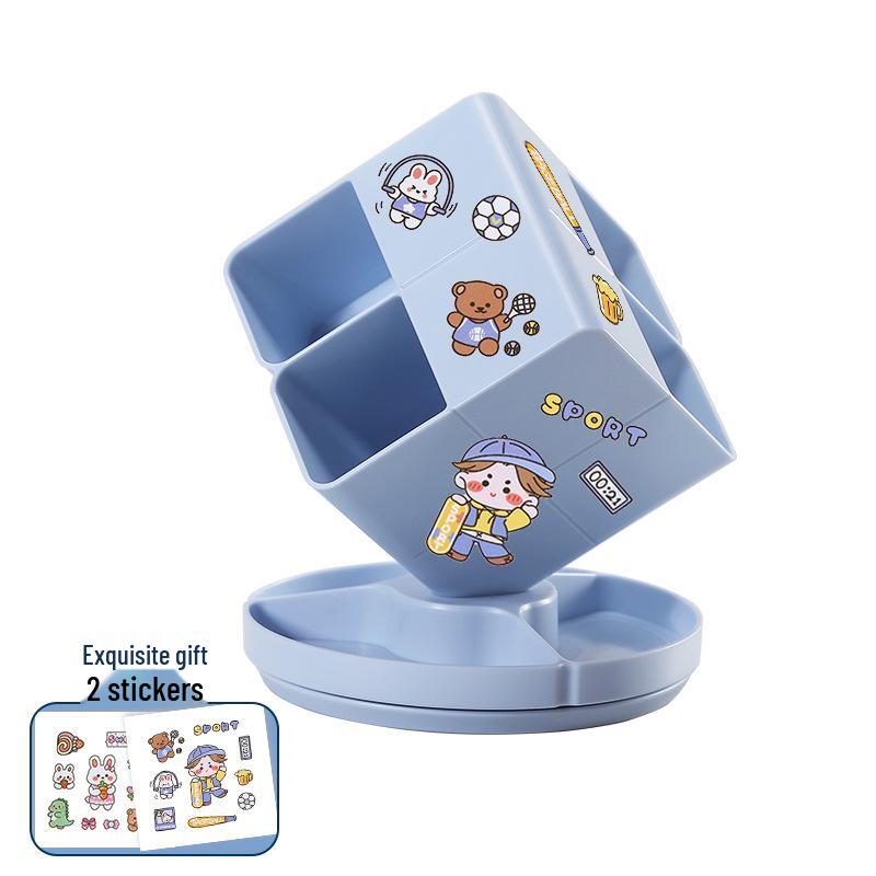 Large Capacity Rotating Pen Holder for Primary Students Desks - Organize Stationery & Cosmetics
Large Capacity Rotating Pen Holder for Primary Students Desks - Organize Stationery & Cosmetics
