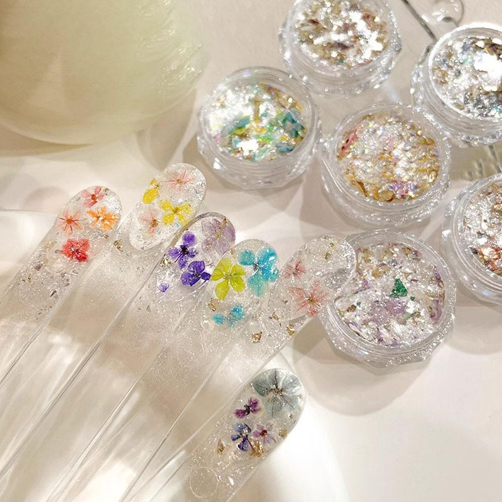 Wholesale 6 Colors Dream Colorful Nail Flower Sequins Sequins 3d Glitter Nail B6X3 LP-344-1pcs
Wholesale 6 Colors Dream Colorful Nail Flower Sequins Sequins 3d Glitter Nail B6X3 LP-344-1pcs
