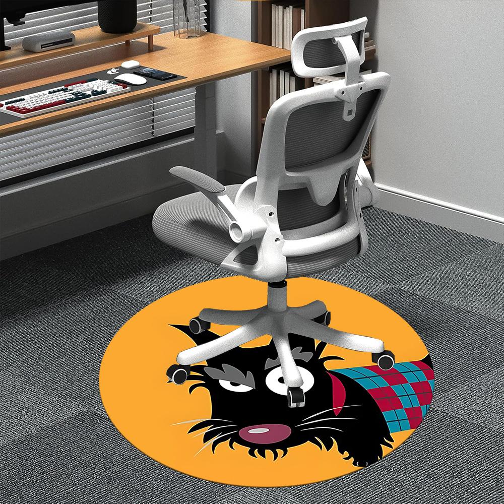 1pc Cat Circle Office Round Area Rug, Indoor Mat Suitable ForOffice, Under Office Chairs Bedroom Living Room Home Decor, Room Deco q129 80cm by 80cm
1pc Cat Circle Office Round Area Rug, Indoor Mat Suitable ForOffice, Under Office Chairs Bedroom Living Room Home Decor, Room Deco q129 80cm by 80cm