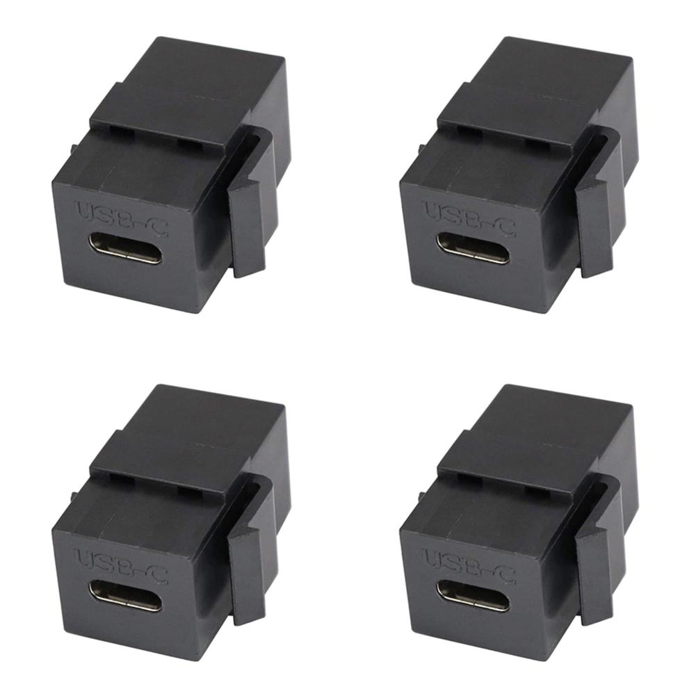 USB 3.1 Type C Keystone Female to Female Jack Соединительные вставки Сокет Порт(черный)
USB 3.1 Type C Keystone Female to Female Jack Соединительные вставки Сокет Порт(черный)