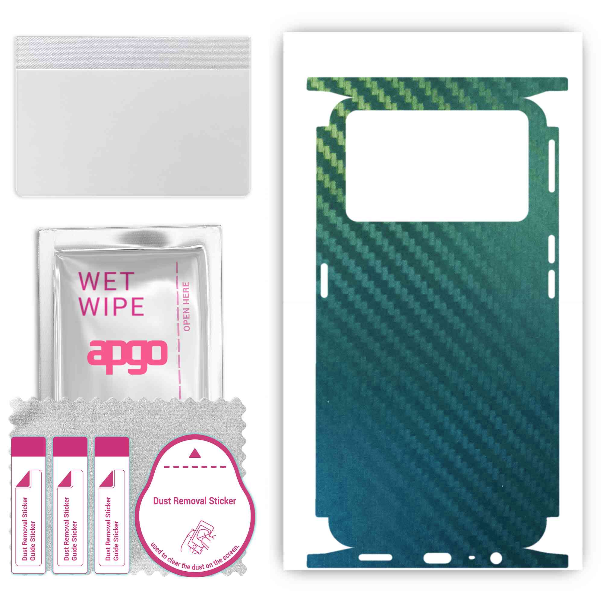 apgo Protective Skin Sticker for the back+sides compatible with Oppo K9 Pro 5G, Full Wrap Film, Foil, Vinyl - Pattern Carbon Chameleon CAKA1
apgo Protective Skin Sticker for the back+sides compatible with Oppo K9 Pro 5G, Full Wrap Film, Foil, Vinyl - Pattern Carbon Chameleon CAKA1