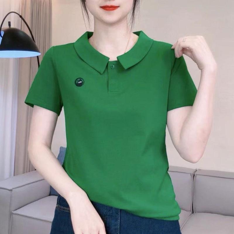 Chic Women s Summer Peter Pan Collar Cotton T-shirt - Stylish Short Sleeve, Age-Defying Casual Top 4XL (for 65-70kg)
Chic Women s Summer Peter Pan Collar Cotton T-shirt - Stylish Short Sleeve, Age-Defying Casual Top 4XL (for 65-70kg)
