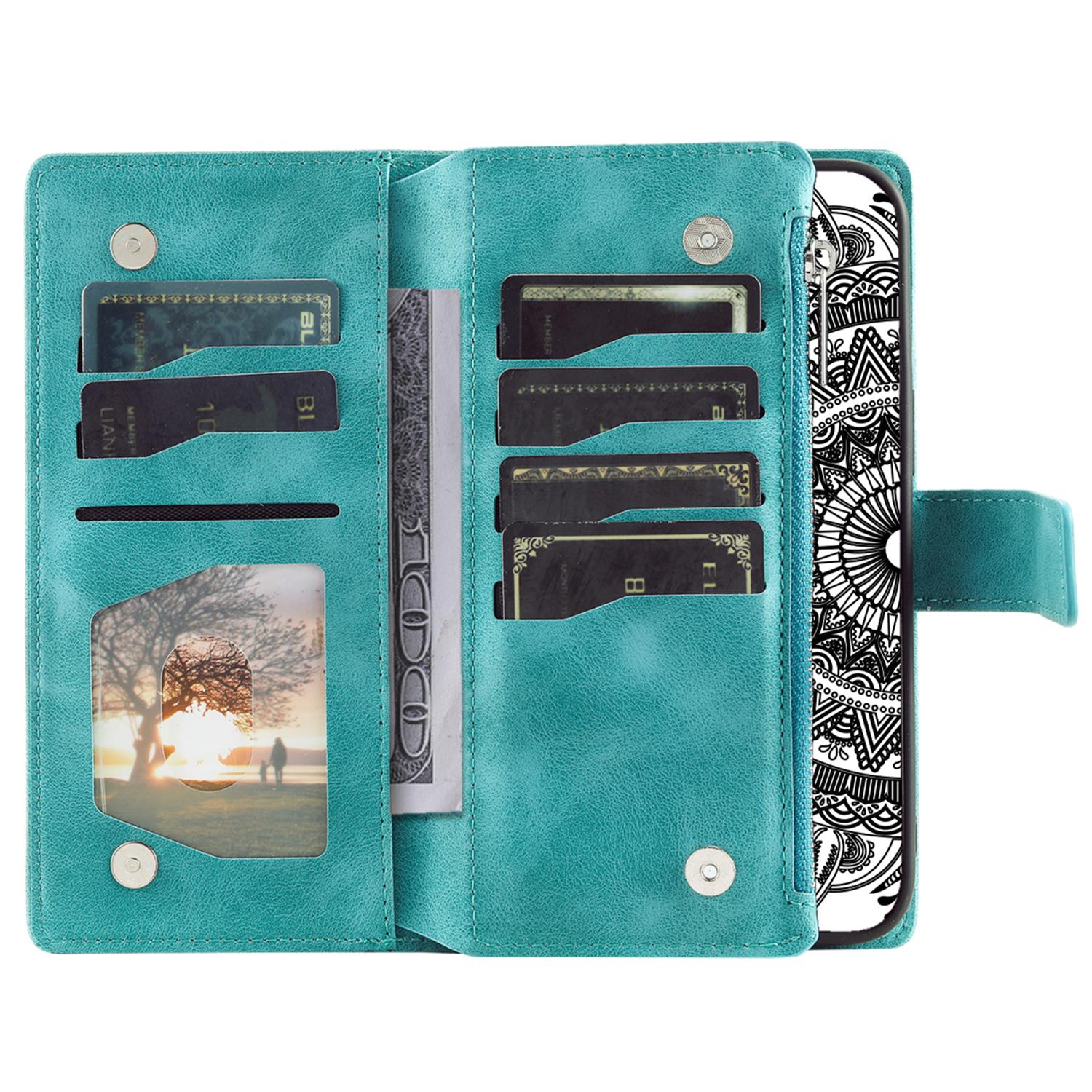 For Samsung Galaxy A25 5G (Global) (161.0 x 76.5 x 8.3mm) Wallet Zipper Leather Stand Flip Cover with Strap Green
For Samsung Galaxy A25 5G (Global) (161.0 x 76.5 x 8.3mm) Wallet Zipper Leather Stand Flip Cover with Strap Green