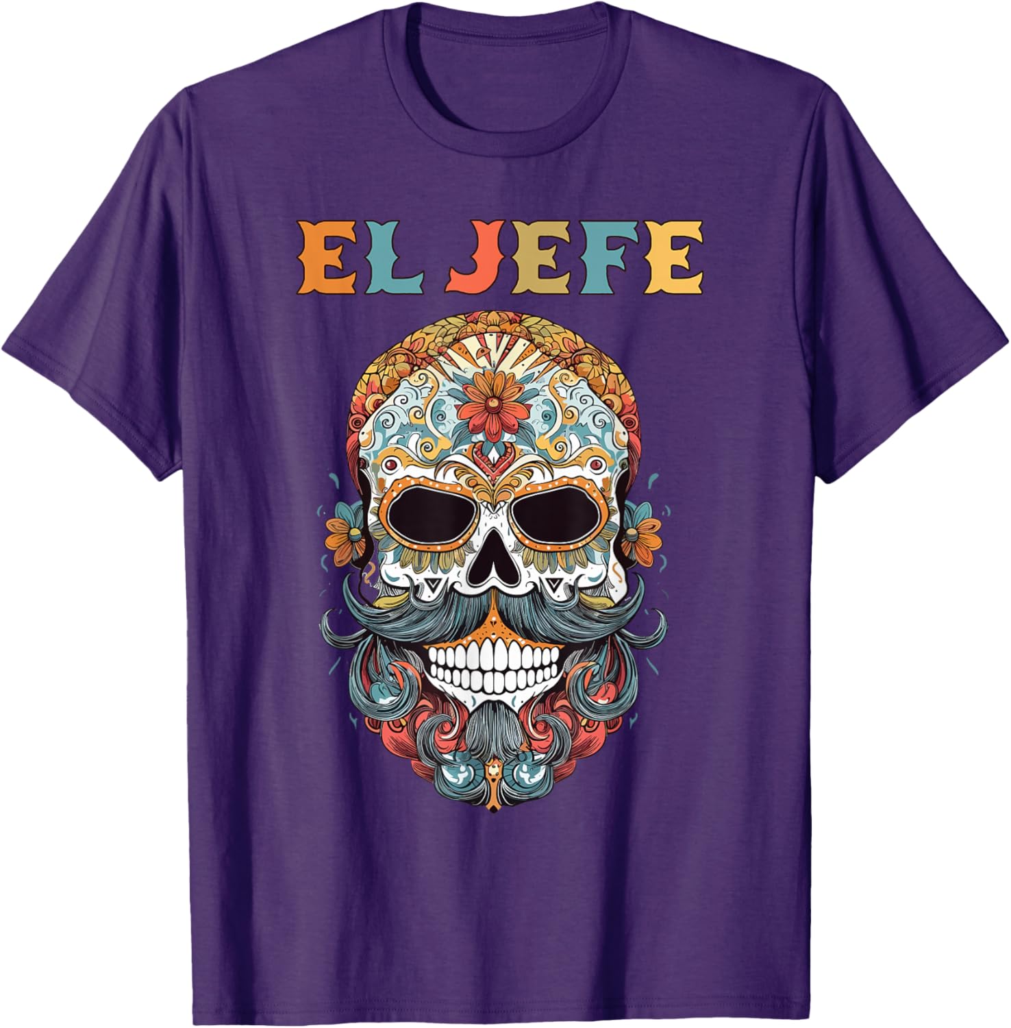 El Jefe Funny Skull Mexican Spanish Dia De Los Muertos TShirt Mexican Color Skull Men Cotton Tops Tees Harajuku Streetwear 4XL
El Jefe Funny Skull Mexican Spanish Dia De Los Muertos TShirt Mexican Color Skull Men Cotton Tops Tees Harajuku Streetwear 4XL