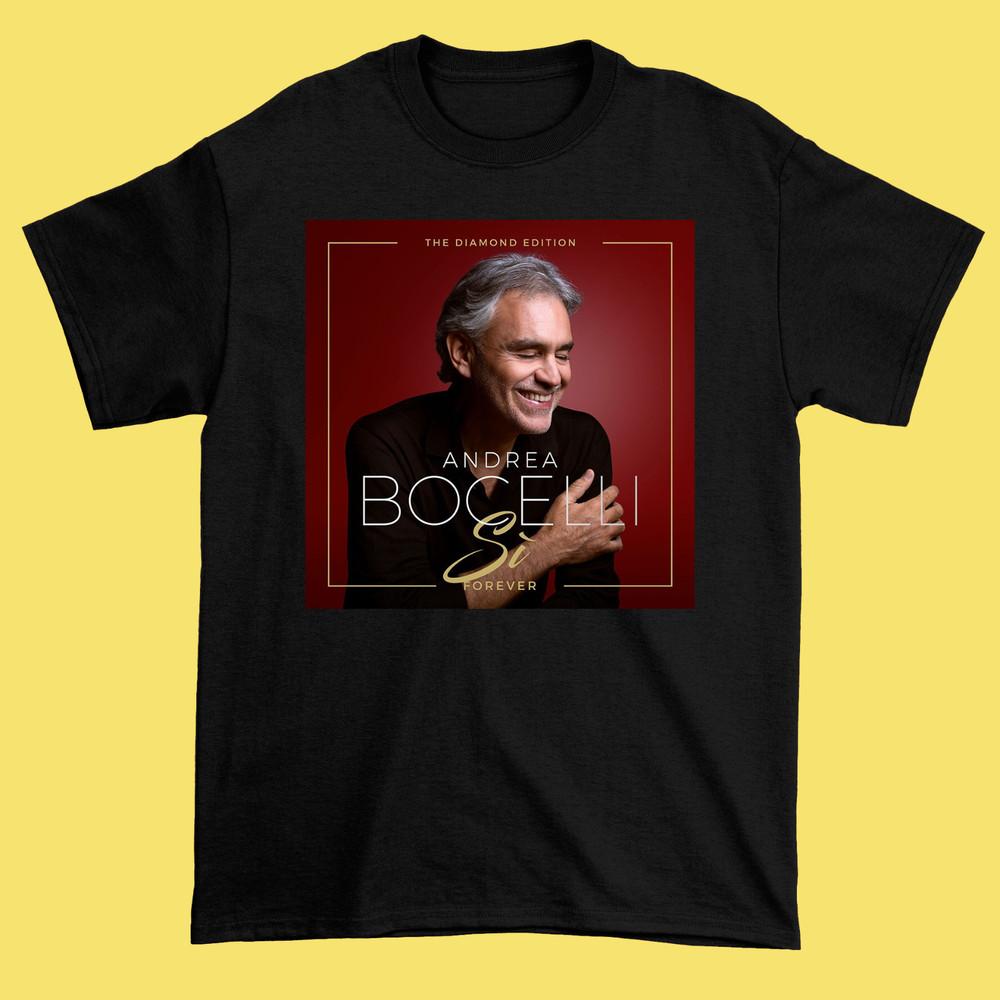 Andrea Bocelli#039;s #039;Si Forever#039; Black Cotton Shirt Full size S5XL CS175 Unisex T-Shirt XXL
Andrea Bocelli#039;s #039;Si Forever#039; Black Cotton Shirt Full size S5XL CS175 Unisex T-Shirt XXL