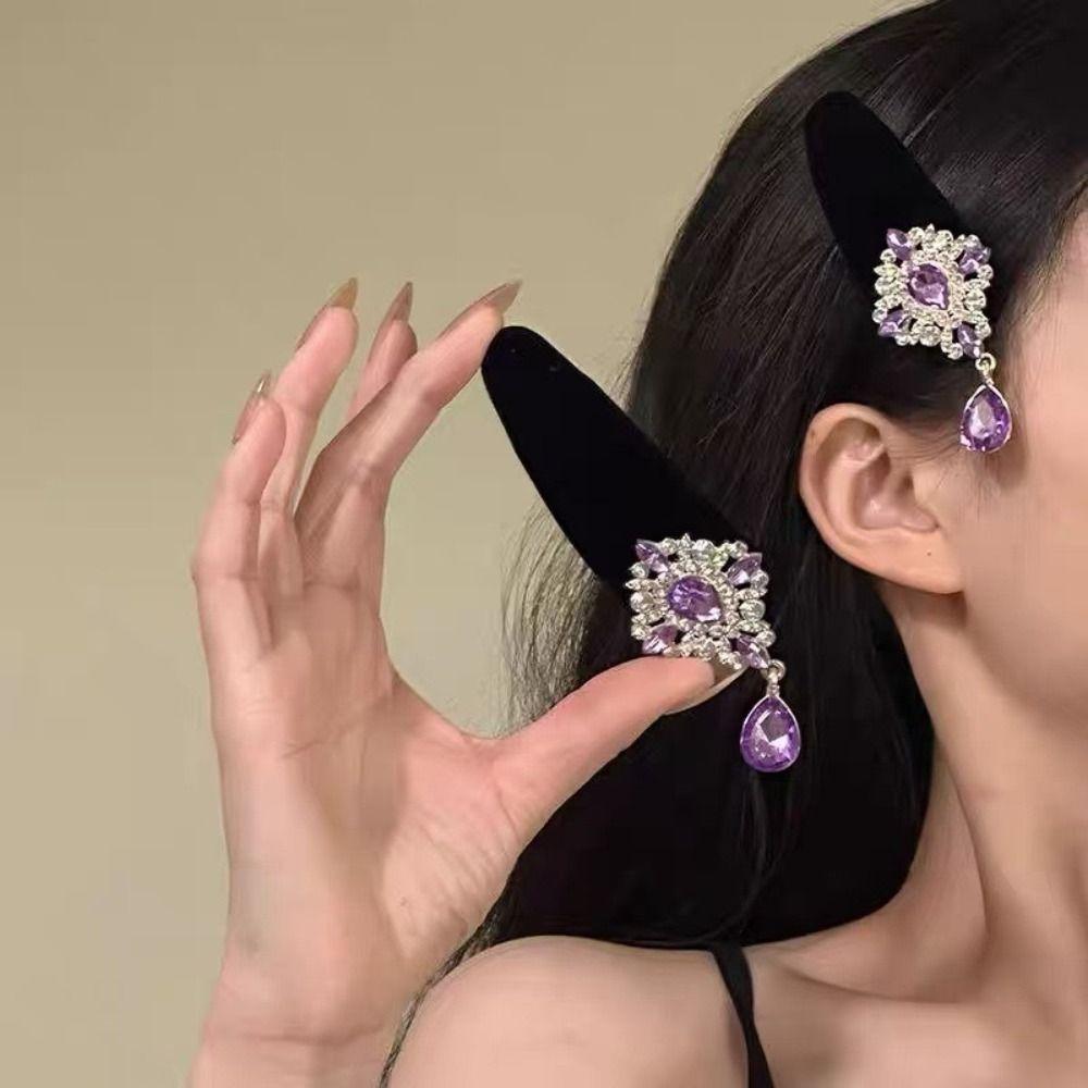 Purple Butterfly Tassel Hair Clip Elegant Chinese Style Side Clip Cheongsam Decoration Style7
Purple Butterfly Tassel Hair Clip Elegant Chinese Style Side Clip Cheongsam Decoration Style7