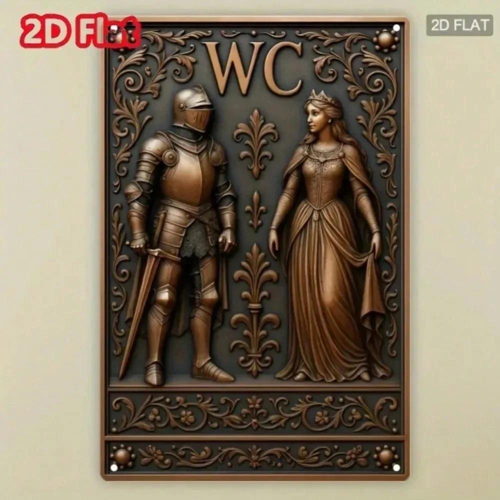 Vintage Metal Wall Sign Antique Knight Rustic Iron Decor Home Bar Pub 20x30cm
Vintage Metal Wall Sign Antique Knight Rustic Iron Decor Home Bar Pub 20x30cm