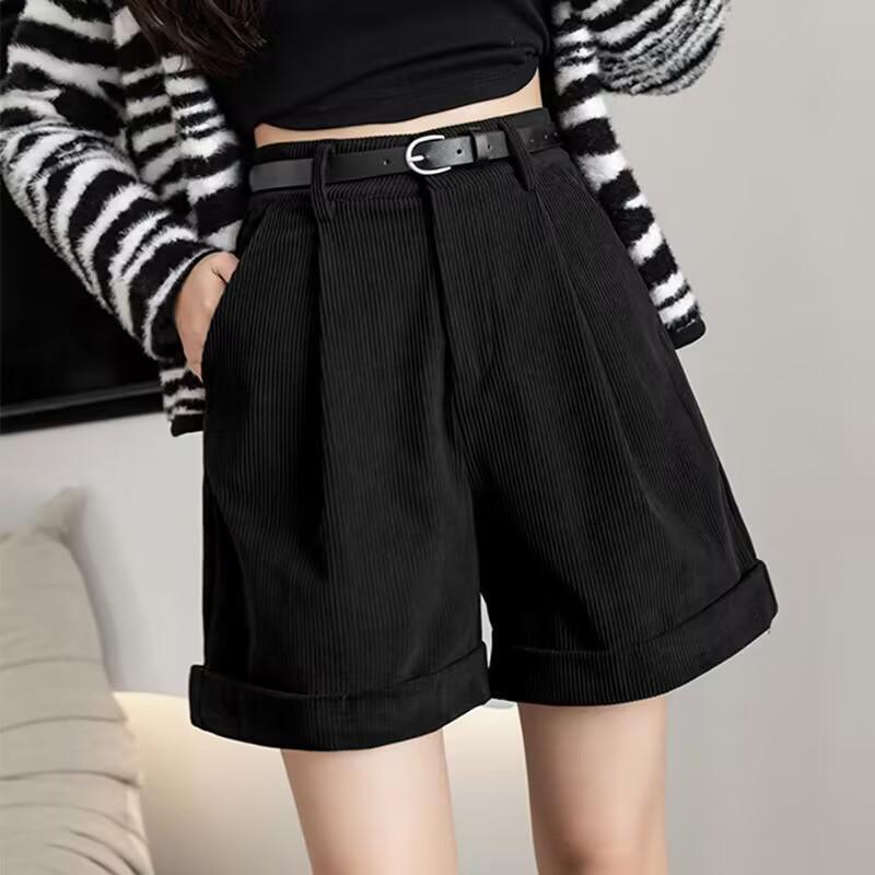 Korean Style Women s Corduroy High-Waist A-Line Shorts, Autumn/Winter 2024, Slimming Wide-Leg Casual Fit 2XL чёрный
Korean Style Women s Corduroy High-Waist A-Line Shorts, Autumn/Winter 2024, Slimming Wide-Leg Casual Fit 2XL чёрный