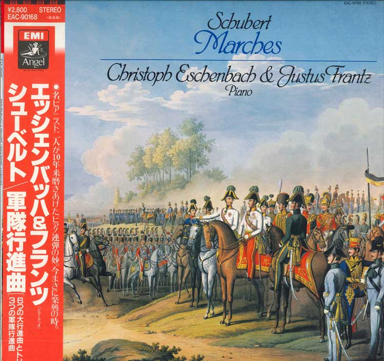 LP Record CHRISTOPH ESCHENBACH JUSTUS FRANTZ Schubert Marches EAC90168 ANGEL Japan Obi Classical Used
LP Record CHRISTOPH ESCHENBACH JUSTUS FRANTZ Schubert Marches EAC90168 ANGEL Japan Obi Classical Used
