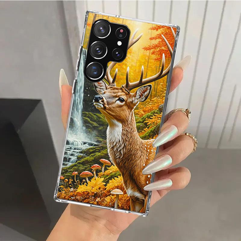 Deer Hunting Camo Phone Case for Samsung Galaxy S26 S24 S23 Ultra S25 Edge S22 S21 Plus S20 FE + Soft Print Shell Funda Galaxy S Samsung S26 Ultra
Deer Hunting Camo Phone Case for Samsung Galaxy S26 S24 S23 Ultra S25 Edge S22 S21 Plus S20 FE + Soft Print Shell Funda Galaxy S Samsung S26 Ultra
