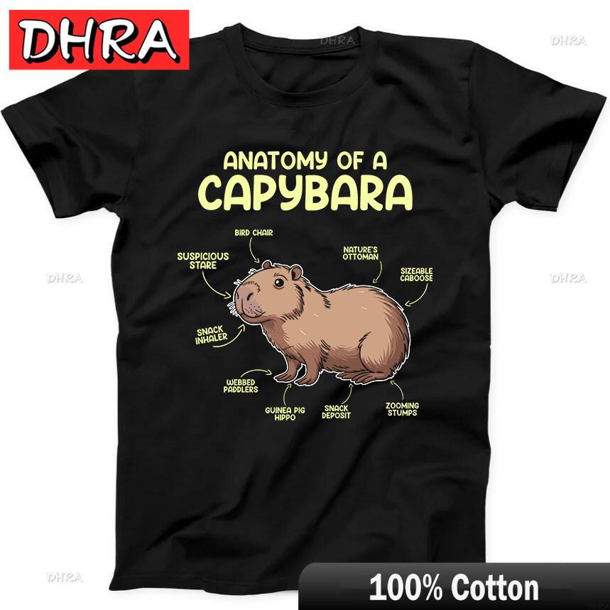 Anatomy of A Capybara Cute Animal Meme Funny Gift Tee Black T Shirt Trendy Tops Shirts for Summer TShirt Female Ropa Hombre 3XL
Anatomy of A Capybara Cute Animal Meme Funny Gift Tee Black T Shirt Trendy Tops Shirts for Summer TShirt Female Ropa Hombre 3XL