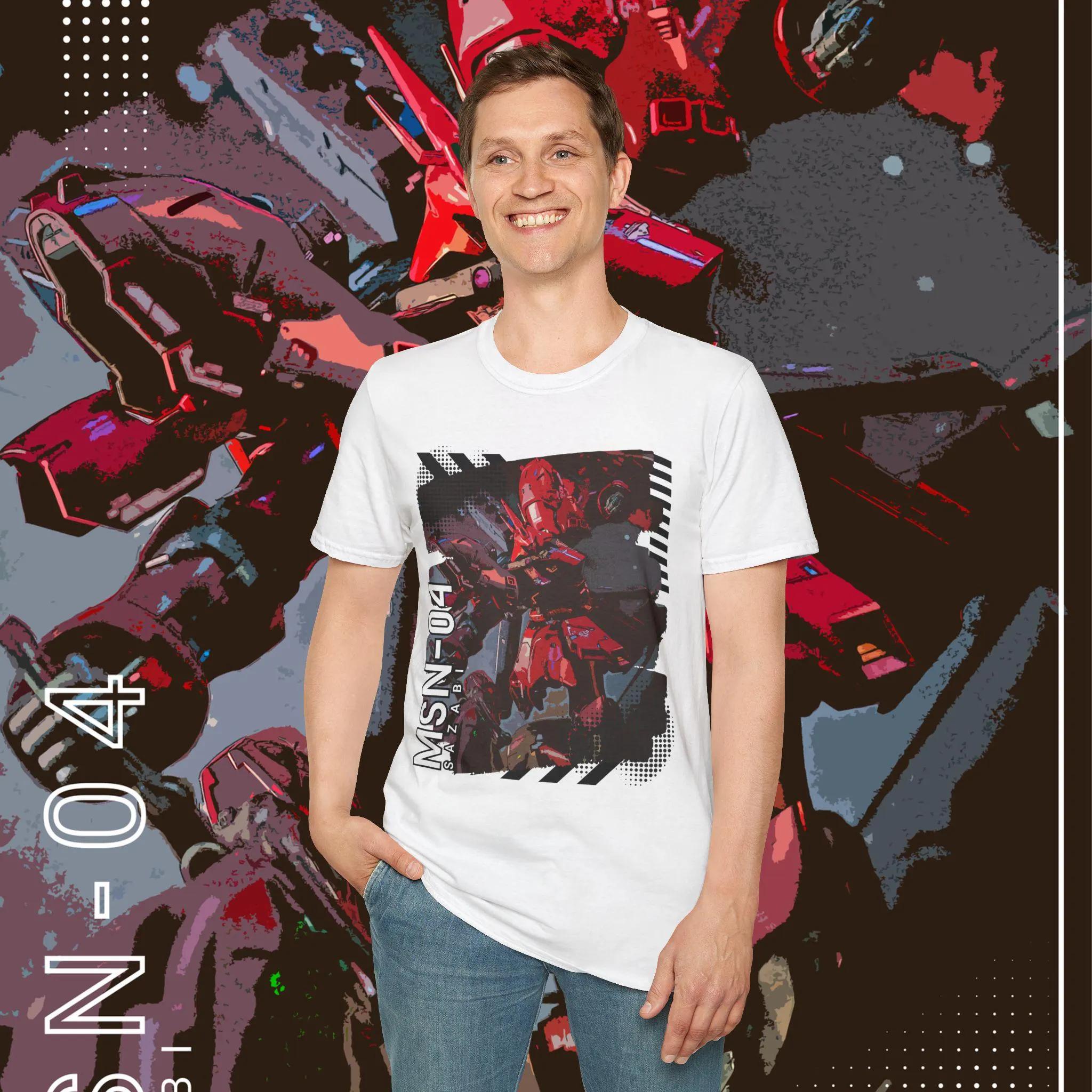 2026 summer New pure cotton sazabi Gundam pattern Loose trend Short Sleeve Tshirt Pure Cotton Round Neck TopTrendy soft shirt L
2026 summer New pure cotton sazabi Gundam pattern Loose trend Short Sleeve Tshirt Pure Cotton Round Neck TopTrendy soft shirt L