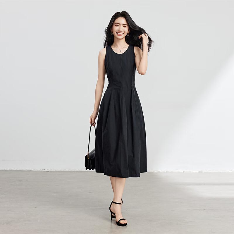 Elegant Sleeveless A-Line Midi Dress M
Elegant Sleeveless A-Line Midi Dress M