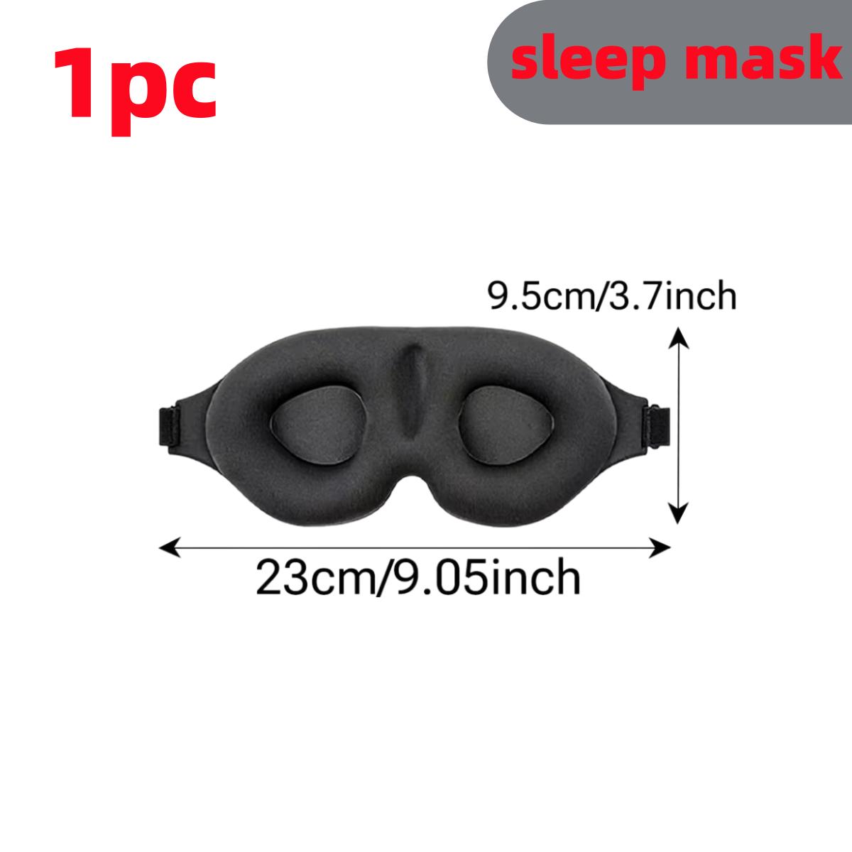 Full blackout sleep mask, suitable for those lying on their side, soft and breathable, relaxing zero pressure sleep mask
Full blackout sleep mask, suitable for those lying on their side, soft and breathable, relaxing zero pressure sleep mask