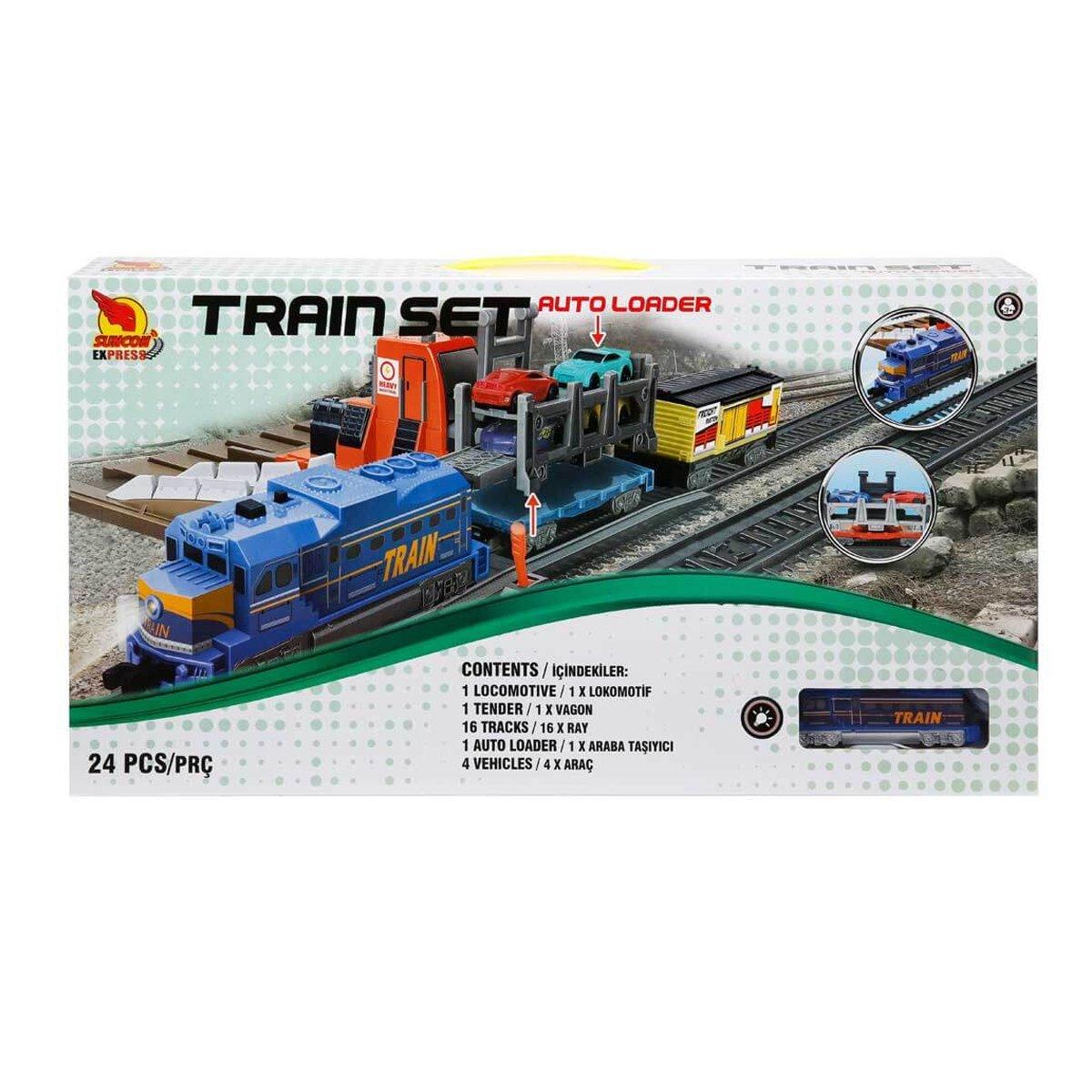 2002 Набор поездов с подсветкой, 24 шт.
2002 Набор поездов с подсветкой, 24 шт.