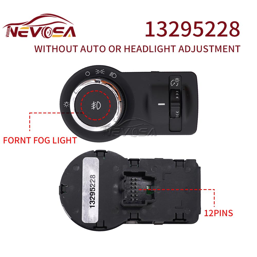 NEVOSA For Chevrolet Cruze Aveo 2013-2016 For Opel Astra ignia Headlight Light Fog Lamp Switch 13268707 13301752 13301749 13295228
NEVOSA For Chevrolet Cruze Aveo 2013-2016 For Opel Astra ignia Headlight Light Fog Lamp Switch 13268707 13301752 13301749 13295228