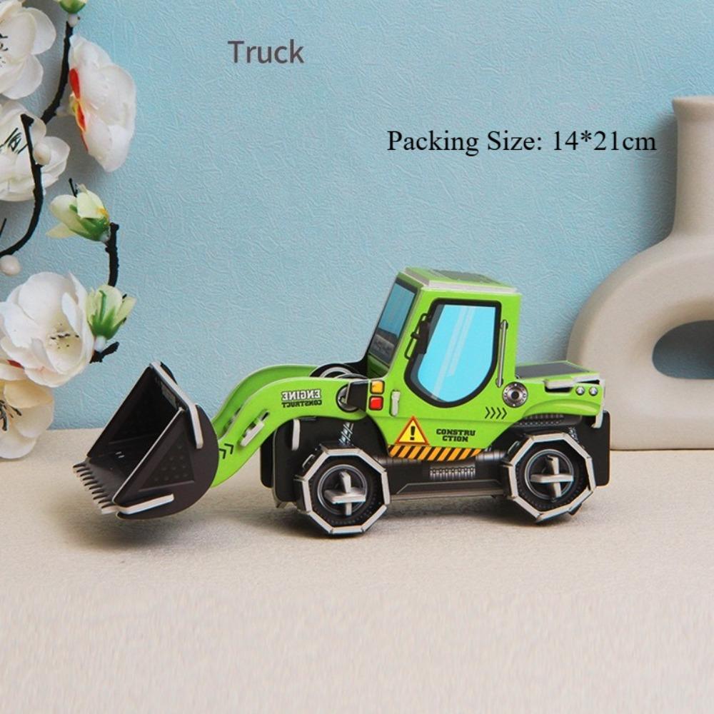 Kindergarten DIY Paper 3D Engineering Vehicle Puzzle Model Handmade Assemble Kids Educational Toy WL-2611
Kindergarten DIY Paper 3D Engineering Vehicle Puzzle Model Handmade Assemble Kids Educational Toy WL-2611