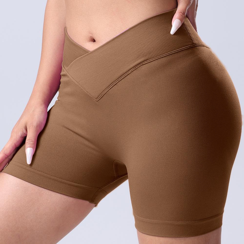 Seamless Cross-Waist Breathable Peach-Lift Yoga Shorts - Quick-Drying Athletic Three-Point Design Medium
Seamless Cross-Waist Breathable Peach-Lift Yoga Shorts - Quick-Drying Athletic Three-Point Design Medium