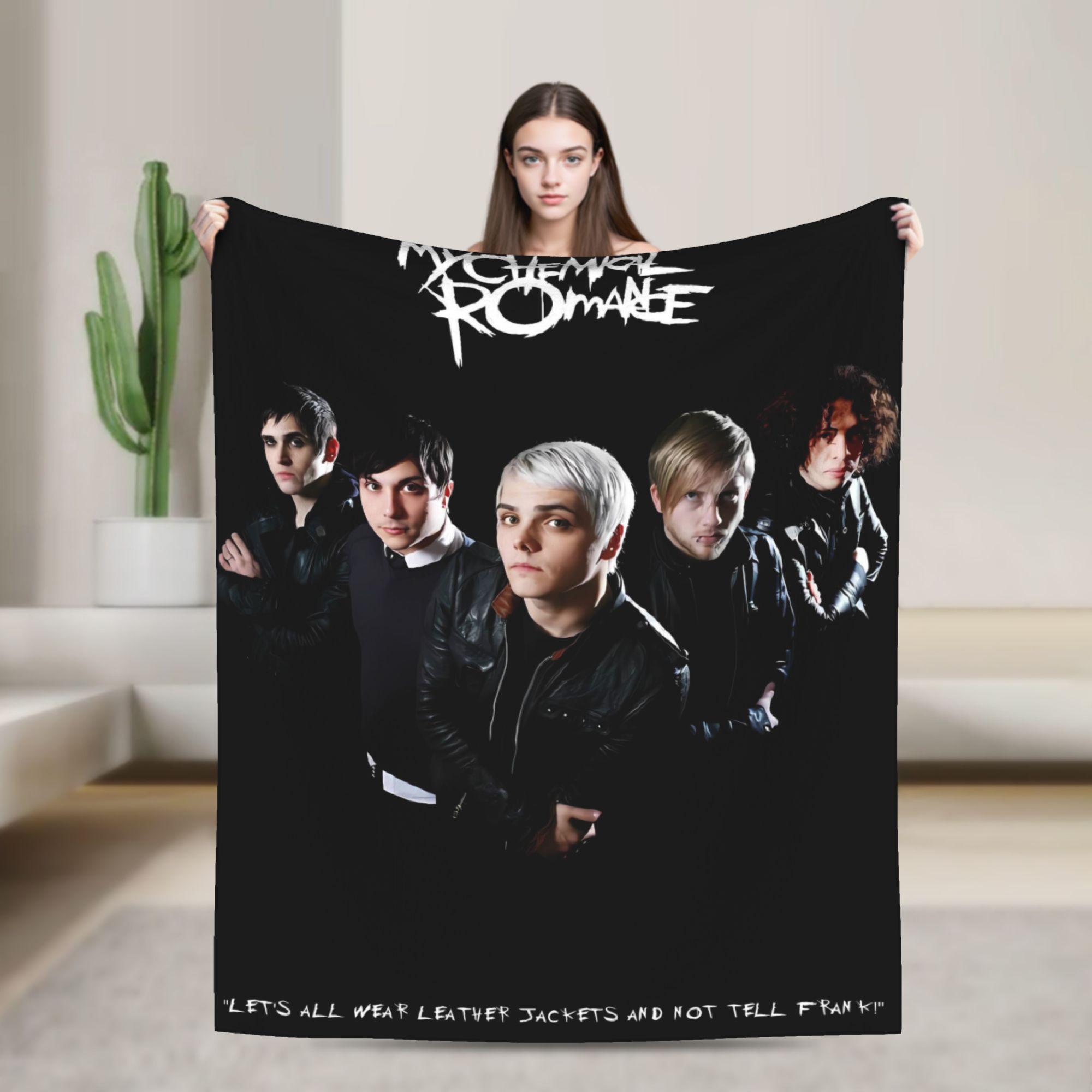 My Chemical Romance Band Plush Blankets Students Flannel Bedding Throws For Bedroom Warm Soft Quality Bedspread Present 75cmx90cm чёрный
My Chemical Romance Band Plush Blankets Students Flannel Bedding Throws For Bedroom Warm Soft Quality Bedspread Present 75cmx90cm чёрный