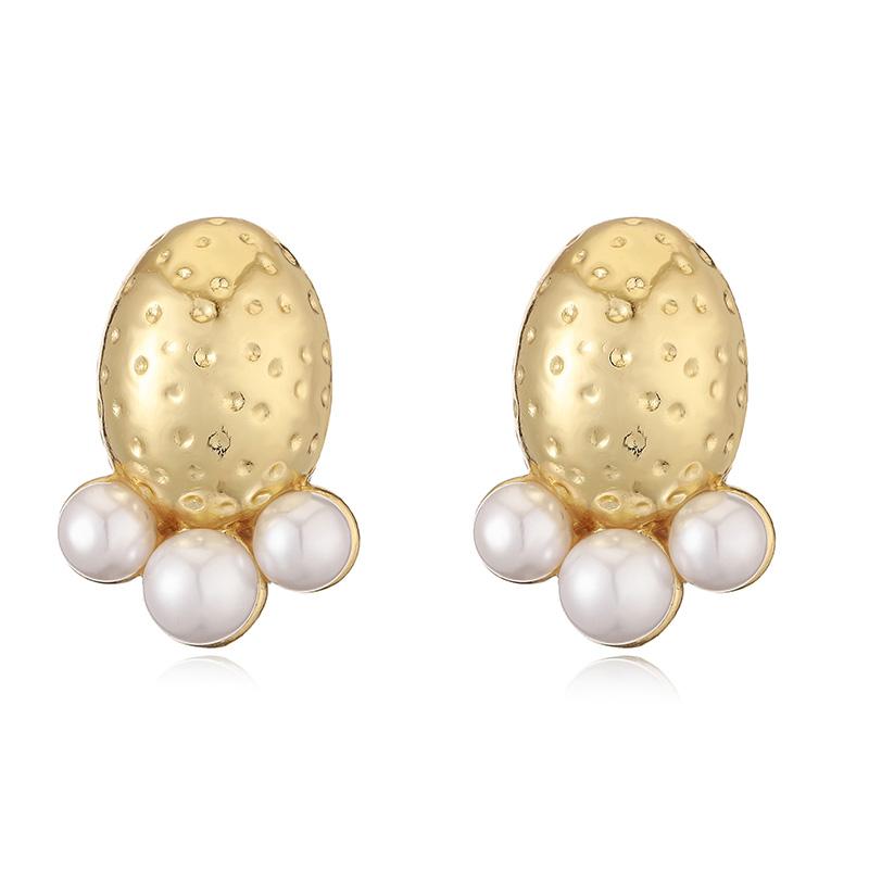 HECHENG,5 Styles Of Simple Vintage Brass Inlaid Pearl Flower Conch-shaped Women s Jewellery Stud Earrings 1 pair Other
HECHENG,5 Styles Of Simple Vintage Brass Inlaid Pearl Flower Conch-shaped Women s Jewellery Stud Earrings 1 pair Other