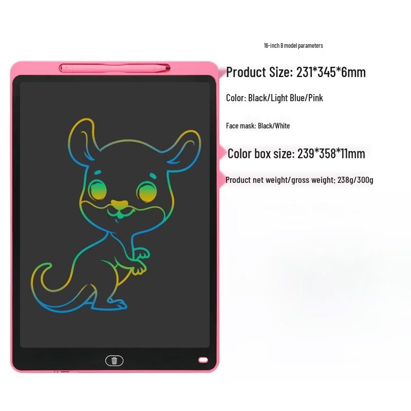 OLOEY 16-inch Erasable LCD Writing Tablet
OLOEY 16-inch Erasable LCD Writing Tablet