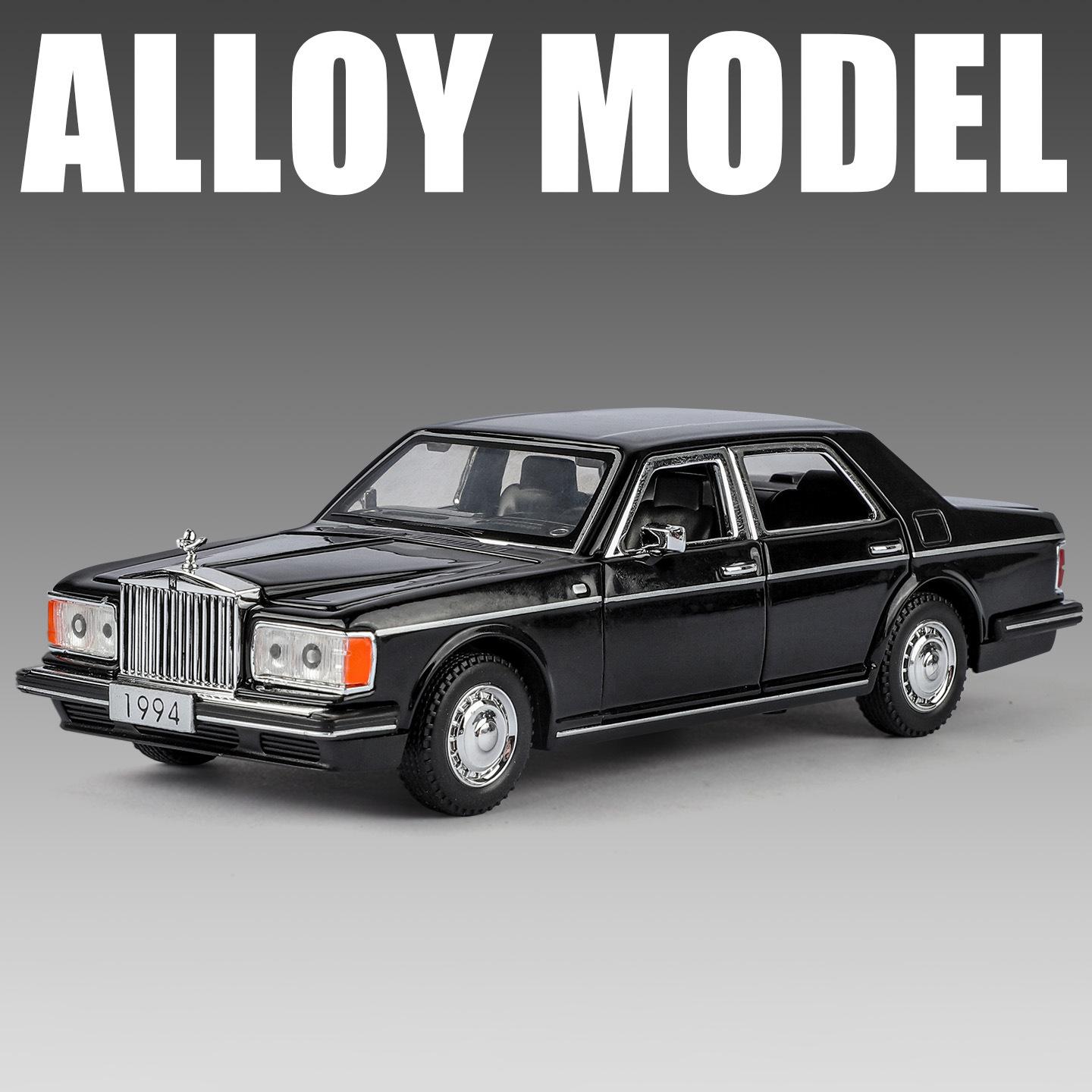 1:32 Rolls Royce Silver Seraph Alloy Model Car Toy Diecasts Casting Pull Back Sound and Light Car Toys For Children Vehicle чорний
1:32 Rolls Royce Silver Seraph Alloy Model Car Toy Diecasts Casting Pull Back Sound and Light Car Toys For Children Vehicle чорний